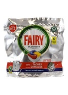 Kapsule do umývačky riadu Fairy Platinum Lemon 17 ks