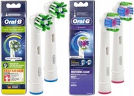 4 x ORIGINÁL ORAL-B KRÍŽ + 3D BIELY HROT