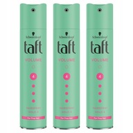 Lak na vlasy Taft Volume 4 objem 3x250ml