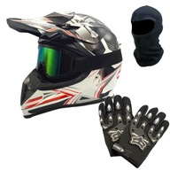 DETSKÁ PRILBA NA MOTORKU ENDURO CROSS XL SET