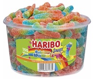 HARIBO SOUR WORMS JELLIES 6CM RAINBOW WUMMIS SAUER 1200G