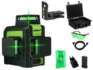 DEDRA MC0904 GREEN 360° krížový laserový kufor