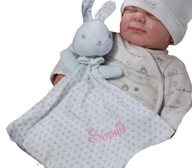 BotoBaby Bavlnený plyšový zajačik BLUE Bunny