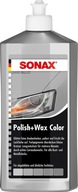 SONAX NanoPro farbiaci vosk strieborný 500 ml