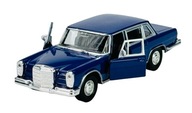 WELLY OLD TIMER 1963 MERCEDES-BENZ 600 W100 MODRÁ 1:34 KOV NOVÝ MODEL