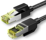 UGREEN NW150 Pletený sieťový kábel, Ethernet RJ45, Cat.7, F/FTP, 0,5 m (c