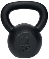 Kettlebell 12kg kotlík, liatinová činka