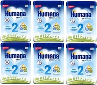 HUMANA 2 HMO NÁSLEDNÉ MLIEKO 6m+ 6x750g 65 BAL.