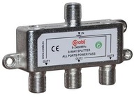 SPLITTER-SPLITER 5-2400 Mhz CORAB 3 CESTY S PRENOSOM NAPÄTIA