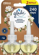 Glade náhradné zmyslové santalové drevo a Jasmine duo 2x20ml