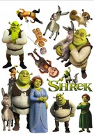 Fondánová torta SHREK s potlačou veľká sada