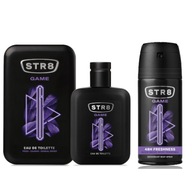 STR8 HERNÝ SET 2 kusy EDT VODA 100ml + SPREJ 150ml