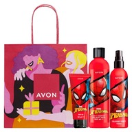 Sada detskej kozmetiky AVON Spider-Man + darčeková taška