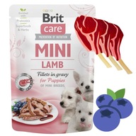 Brit Care Mini Puppy Lamb Mokré krmivo pre šteňatá 18 x 85 g (Jahňacie)