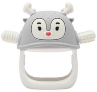 Detské hryzátko Reindeer Light Grey Smily Mia