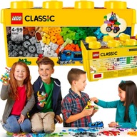 LEGO CLASSIC BLOCKS KREATÍVNY DARČEK VEĽKÁ LEGO SET 484 EL. TECHNICKÝ XXL