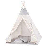 DETSKÝ STAN TIPI WIGWAM DOMČEK XXL 160x120x100 cm + PODLOŽKA NA VANKÚŠ