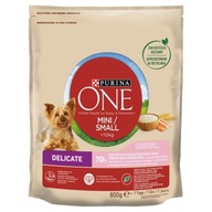 Lososová ryža Purina One Mini DeliCate 800g