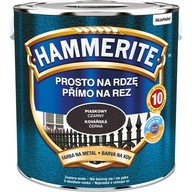 Farba na hrdzu Hammerite SAND BLACK 2,5L