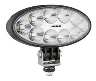 Halogénová LED pracovná lampa 4000LM, koncentrovaná, kat.4, AMP konektor, 64W