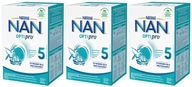 3x NAN Optipro 5 next mlieko Nestlé 650g