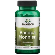 SWANSON BACOPA MONNIERA BACOGNIZE EXTRAKT ANTIOXIDANT PAMÄTE MOZGU 90k