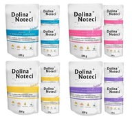 DOLINA NOTECI PREMIUM mokré krmivo pre malé plemená Junior MIX CHUTÍ 12x100g