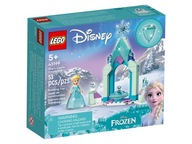 LEGO Disney rozprávkové kocky Elsa's Courtyard pre 5-ročné dievčatko, darček pre Santa Clausa