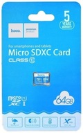 Pamäťová karta Hoco 64GB 90MB/S TF micro SD (SDXC).