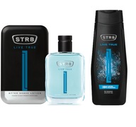 STR8 LIVE TRUE SET 2 kusy VODA ASL100ml + GEL 400ml