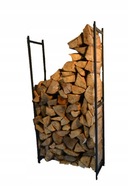 Stojan na palivové drevo, kovový kôš š: 75cm