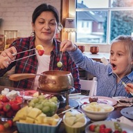 18 balení nerezového fondue s hrotmi