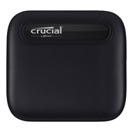 Prenosný disk Crucial X6 500GB USB 3.2 SSD čierny