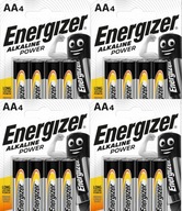 ENERGIZER Alkalin Power LR6 AA R6 1,5V x16 batéria