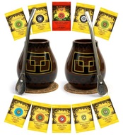 Yerba Mate Set pre dvoch 10 x 50 g 500 g Matero