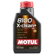 Motul 8100 X-clean+ motorový olej 5W30 1L 106376