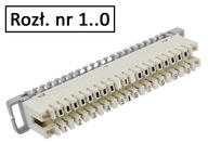 LSA/KRONE rozoberateľná svorkovnica č.1..0