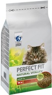 Perfect Fit Natural Vitality Dry Cat Food Hovädzie mäso a kuracie mäso 6 kg