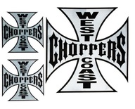 SADA NÁLEPEK WEST COAST CHOPPERS VEĽKÁ VEĽKOSŤ