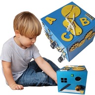 MONTESSORI SENZORY MANIPULATION CUB 16IN1