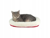 TRIXIE Pelech pre mačku 45 x 30 cm Bielo-červený - Pohodlie pre mačiatko