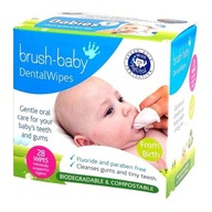 Ústne obrúsky BRUSH-BABY Dental Wipes