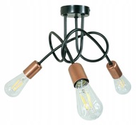 LOFT EDISON ZÁVESNÉ STROPNÉ SVIETIDLO 3 x E27