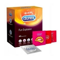 DUREX FUN Explosion kondómy 40 kusov