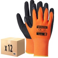 12 Ochranné pracovné rukavice ZÁHRADNÉ rukavice L