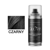 GLOVIS zahusťovadlo 100ml čierna - čierna vlasová výplň s mikrovláknami