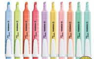 STABILO SWING COOL PASTEL HIGHLIGHTER 10 pastelových farieb (4+6 kusov)