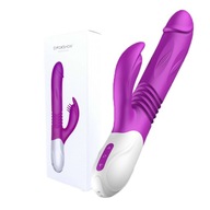 Vibrátor Boss Series s funkciou pulzácie Purple