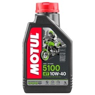 MOTUL 10W40 1L 5100 4T OLEJ NA POLOMOTORKY