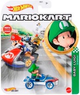 HORÚCE KOLESÁ SUPER MARIO MARIOKART VOZIDLO BABY LUIGI HDB28